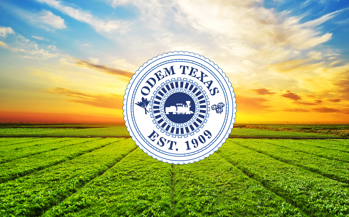 Home City of Odem, Texas Incorporated in 1903